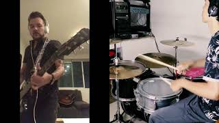 A Perderse - Lucybell Drum &amp; Guitar COVER DROP D