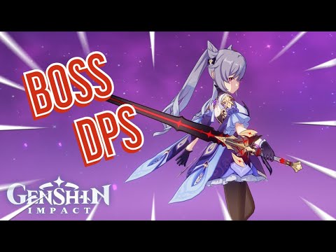 Genshin Impact | AR48 Keqing Deleting Bosses in One DPS Window (Physical Damage Keqing Build)