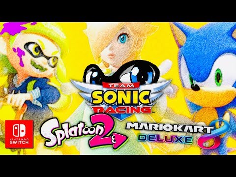 SPLATOON 2 | MK8 Deluxe | TEAM SONIC RACING | Wir waren LIVE | #634 | Online MP | SWITCH | German