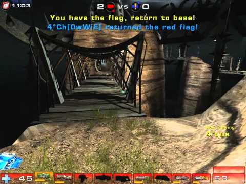 UT2004 5v5 CTF - NA Random Game - 4th degree vs The brothel - Citadel - que