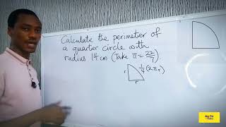 🧮 Learn to Calculate the Perimeter of a Quarter Circle