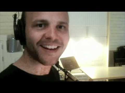 Bryan Rice recording 'There for you' in Simlish