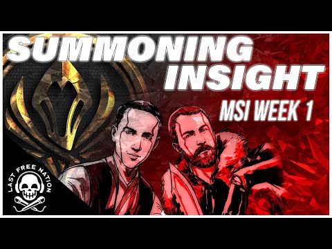 MSI playoff PREVIEW / Is the bracket draw TERRIBLE? - Summoning Insight S6E18