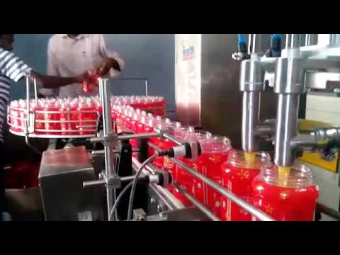 Ginger Garlic Paste Filling Machine