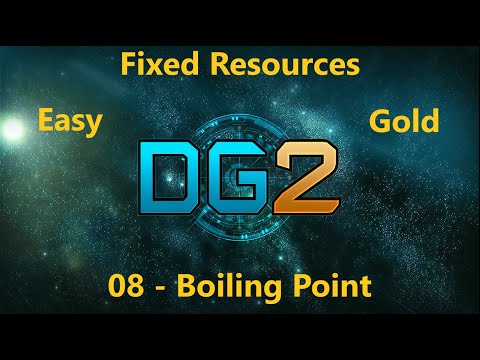 Defense Grid 2. Campaign: 08 - Boiling Point Fixed Resources Easy (Gold Medal)