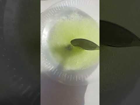 como hacer slime sin bórax ni pegamento💦🌿