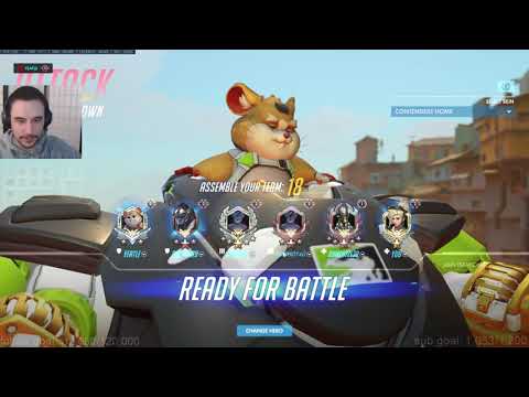 THE BEST- YEATLE! HAMMOND OVERWATCH GAMEPLAY SEASON 26 TOP 500