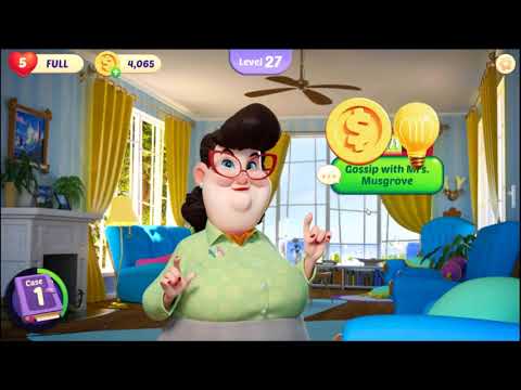 Small Town Murders Level 26 - NO BOOSTERS + FULL STORY 🚨🕵️☕ | SKILLGAMING ✔️