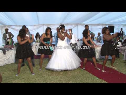 Zimbabwe Wedding Dance - Personally   Psquare Video