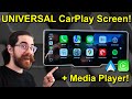 You Can PLAY VIDEOS On This Wireless CarPlay Screen XPMOBQ Universal Screen Review