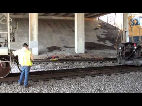 CSX Local (A716) switching in Union City, GA