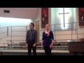 Poor Wayfaring Stranger (Duet) - arr. Jay Althouse (PMF 2015 Nate & Kristiina)