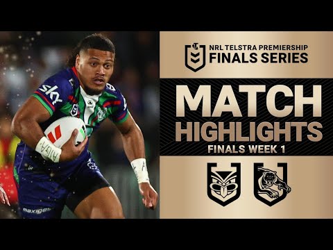 NRL Highlights | 2025 NRL Match Highlights | Warriors v Panthers | Finals Week 1