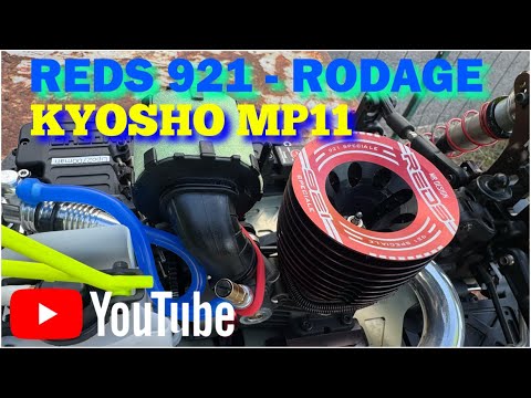 🔥🔥SESSION RODAGE MOTEUR  REDS 721 sur SPARKO F8 - REDS 921 sur KYOSHO MP11 OPTION CARBONE 🔥🔥🔥