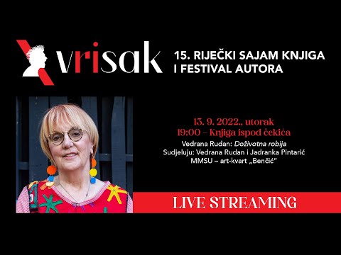 Knjiga ispod čekića: Vedrana Rudan - Doživotna robija