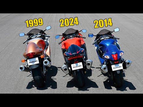 Evolution of Suzuki Hayabusa - Model Comparison (1999- 2024)