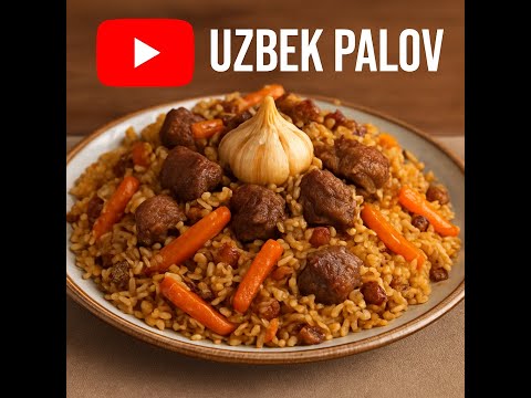 “Quick and easy recipe for authentic Uzbek Plov. Watch and try it at home!”