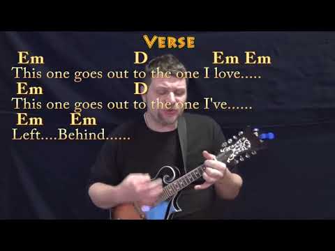 The One I Love (REM) Mandolin Cover Lesson with Chords/Lyrics