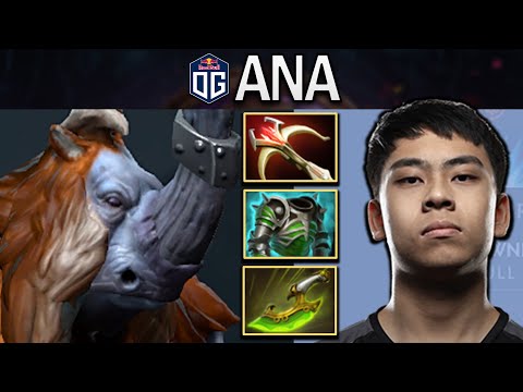 OG.ANA SMURF MAGNUS WITH CARRY BUILD - DOTA 2 7.30 GAMEPLAY