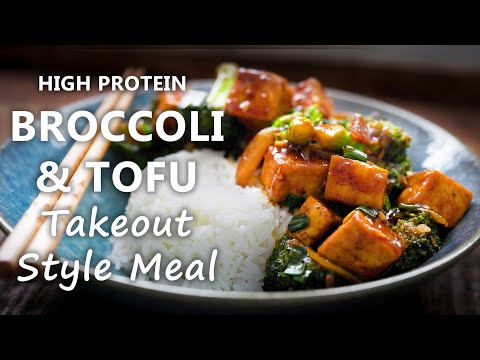 Tofu Broccoli Stir Fry Recipe | HIGH PROTEIN Vegetarian and Vegan Meals