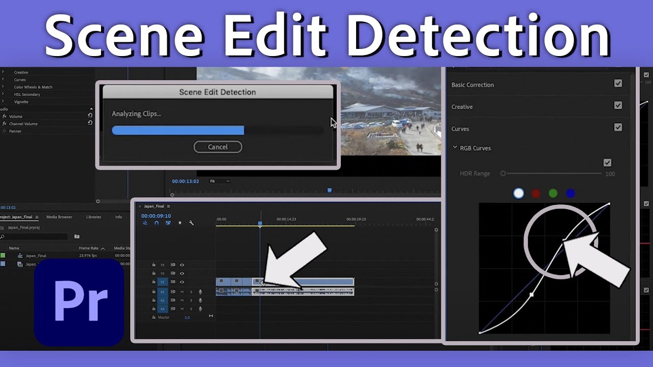 How to Use Scene Edit Detection | New Premiere Pro Effects | Adobe Video - YouTube