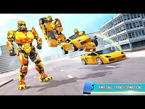 Muscle Car Robot Bus Transform Game 2023 - Android Gameplay