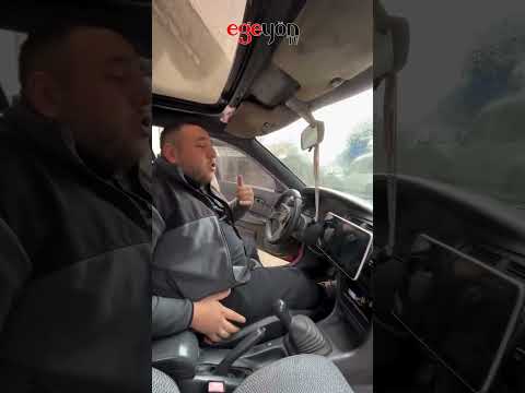BİR SÜRÜCÜ SES SİSTEMİ VE CAR PLAY CİHAZINA CEZA YAZILMASINA TEPKİ GÖSTERDİ
