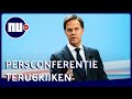 Rutte staat pers te woord na wekelijkse ministerraad | NU.nl