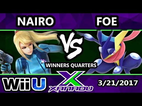 S@X 5 Year - NRG | Nairo (ZSS) Vs. F.O.E. (Greninja) SSB4 Winners Quarters - Smash 4 - Smash Wii U