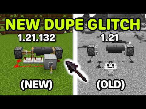 NEW WORKING DUPE GLITCH 1.21.132 In Minecraft Bedrock!