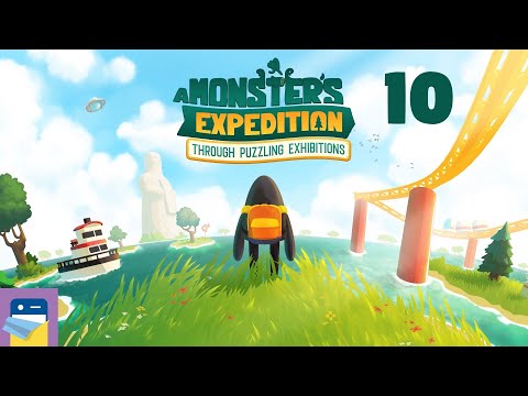 A Monster’s Expedition: Apple Arcade iOS Gameplay Walkthrough Part 10 (by Draknek)