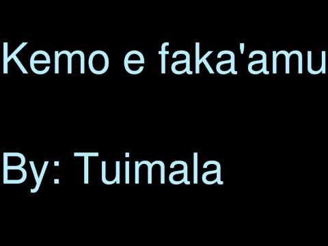 Kemo e faka'amu (Fe'ao moe ngalu 'o e hala Tupoulahi) Tuimala