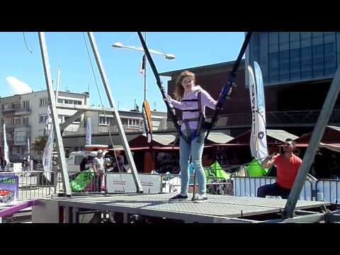 Oops she did it again - reverse bungee jump take 2
