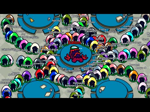 Among Us, but with 1 MILLION SEEKERS - HIDE n SEEK Mode