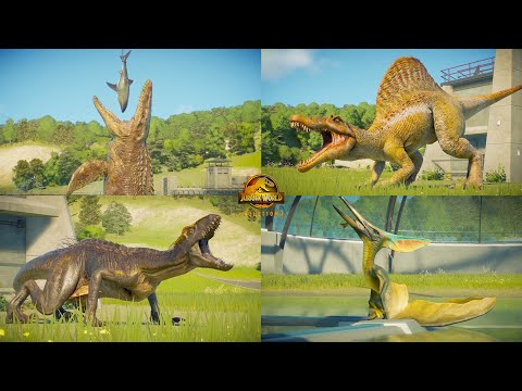 RELEASE ALL 114 DINOSAURS IN GERMANY - Jurassic World Evolution 2