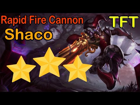TeamFight Tactics (TFT) - Rapid Fire Cannon Shaco! (What Not To Do)