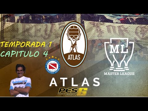 ¿ SALIMOS DE LA MALA RACHA ? | LIGA MASTER CON ATLAS EN PES 6 | Cap 4 temp 1 | actualizado | Azpatch