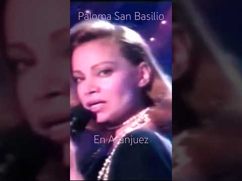 Paloma San Basilio. En Aranjuez. Suscríbete #palomasanbasilio #musica #musicadelos90 #shorts