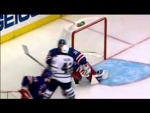 Leafs @ Rangers: Matthew Lombardi Goal