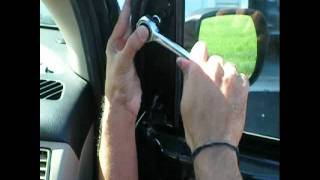 How to Replace the Passenger Side Mirror on a Mazda MPV.swf