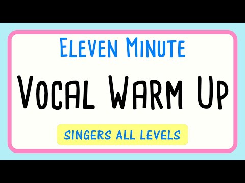 11 Minute Vocal Warm Up Female Singers All Levels