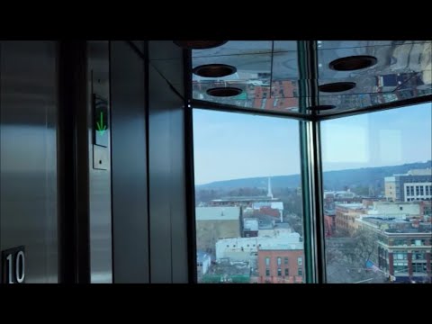 Scenic Westinghouse Elevator with a Gen2 Voice! - Hotel Ithaca - Ithaca, NY