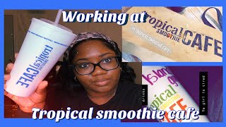 Working at Tropical smoothie cafe| Getting Hired ✰