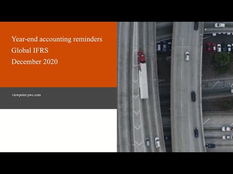 Year-end accounting reminders - Global IFRS - December 2020