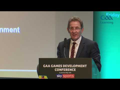 National Games Development Conference 2020 - Professor Niall Moyna - Values, Behaviours & Culture