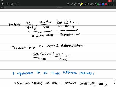 Lecture 18, Part 2- Consistency Condition in Finite Difference, Example Advection Diffusion Approx.