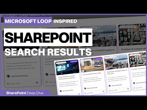 Optimize SharePoint Search to Resemble Microsoft Loop - Free Template Optimize SharePoint Search to Resemble Microsoft Loop - Free Template