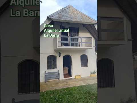 Alquiler anual casa 3 dormitorios en La Barra Punta del Este.https://vizcaya.uy/p/7980721-prop