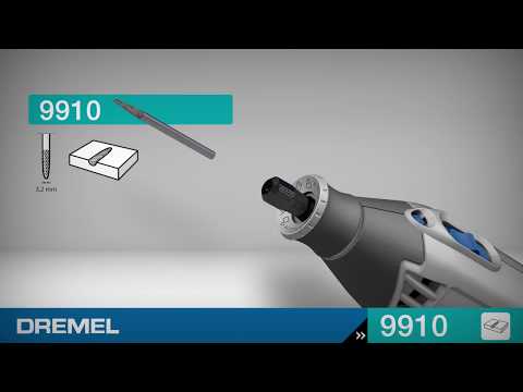 Frässtift Dremel Hårdmetall Med Spetsände 3 2 mm 9910