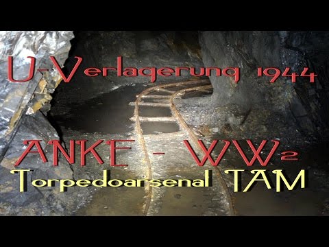 WW2 U-Verlagerung ANKE - TORPEDOS - PHOTOS Fotoserie - Torpedoarsenal TAM Lost Places